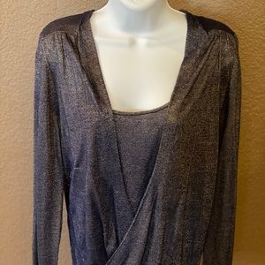 White House Black Market long sleeve blouse